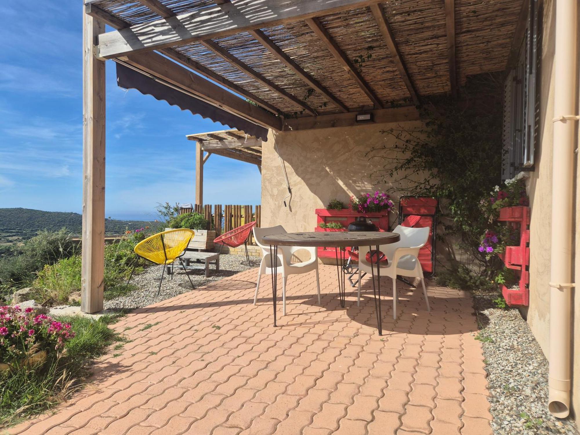 Charmant Petit Logement A 3 Kms De La Plage Belgodère Exterior foto